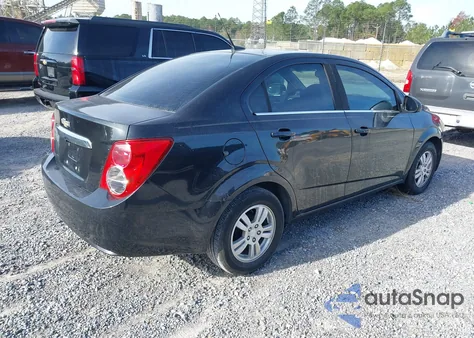 2013 Chevrolet Sonic Lt z USA, uszkodzony, nr VIN 1G1JC5SH8D4107557